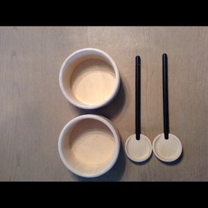 Dansk Salad Bowls and Salad Spoons